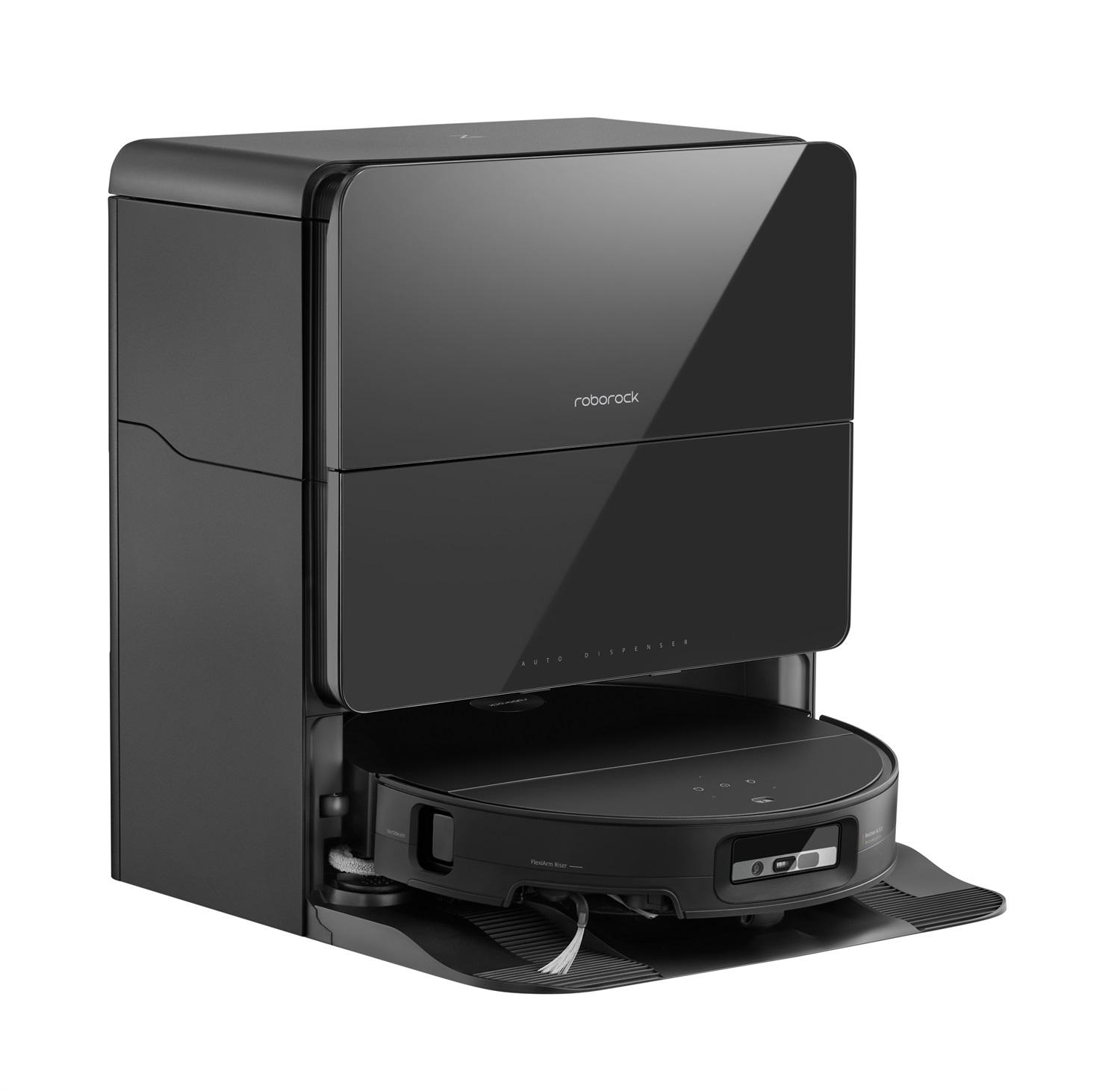 Roborock Saros 10 Robot Aspirapolvere e Lavapavimenti Nero Senza Sacchetto 0,27 L con Tecnologia LiDAR