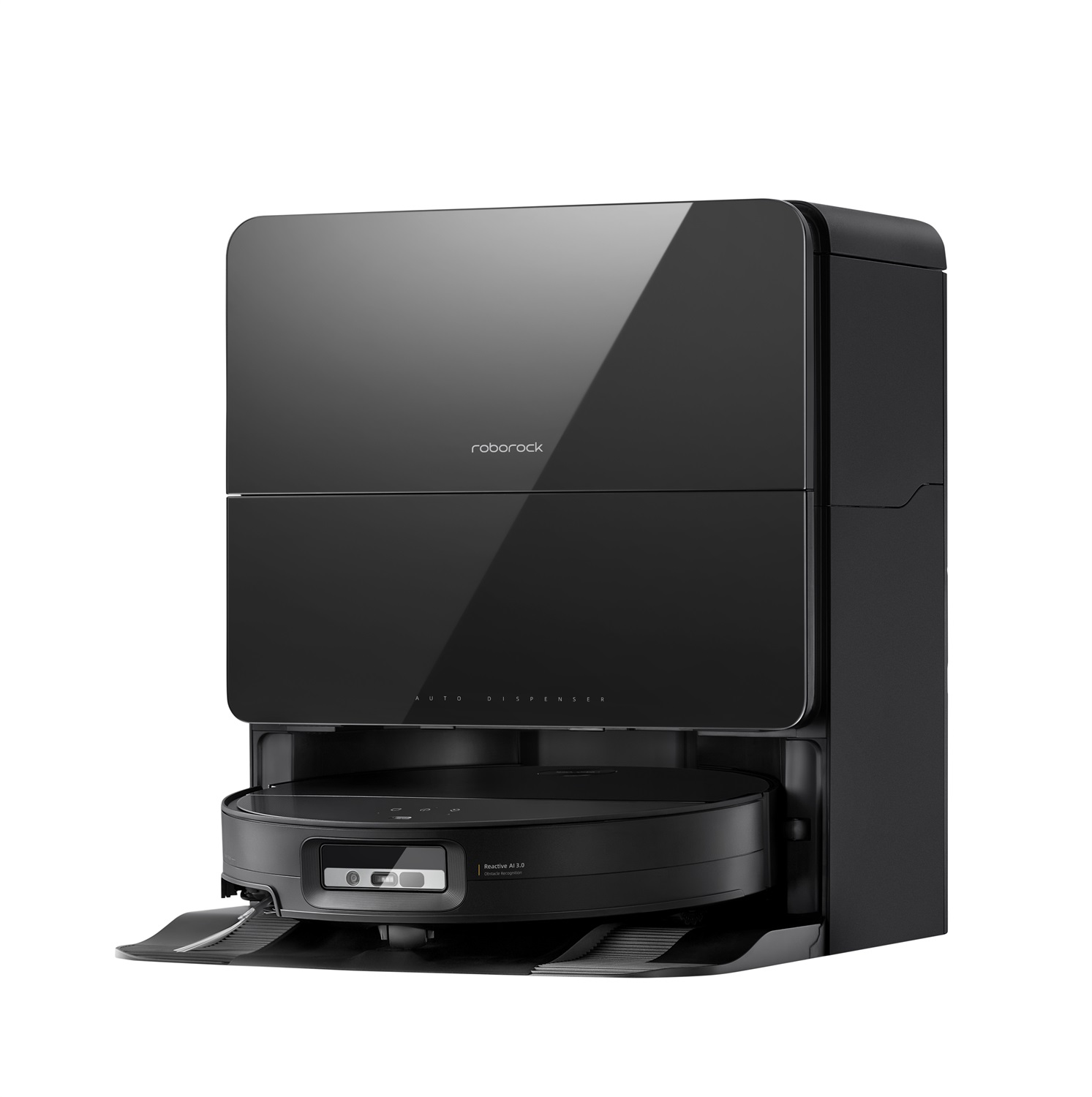 Roborock Saros 10 Robot Aspirapolvere e Lavapavimenti Nero Senza Sacchetto 0,27 L con Tecnologia LiDAR