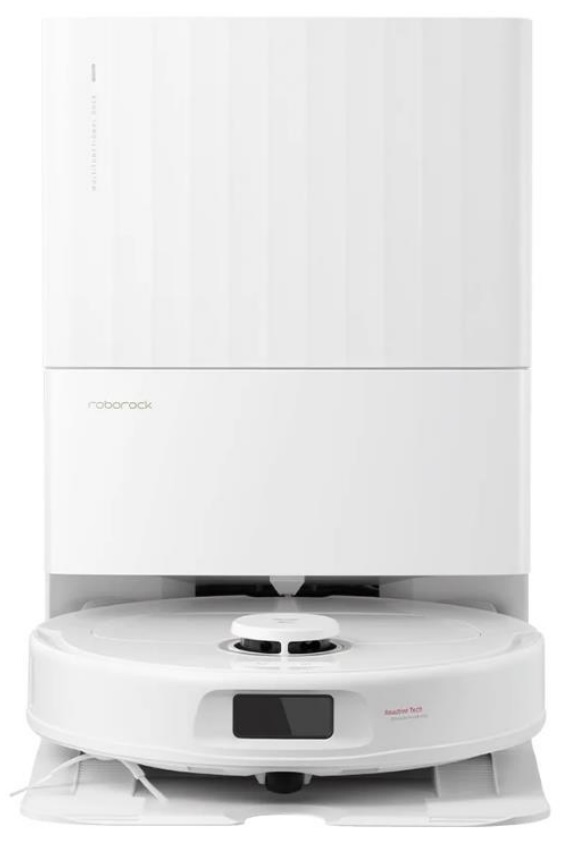 Roborock Qrevo PLUS - Aspirapolvere Robot Senza Sacchetto, Capacità 3,03 L, Colore Nero e Bianco, Navigazione LiDAR