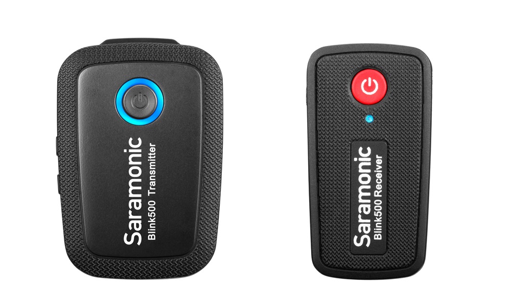 Saramonic Blink500 B1 - Sistema Microfonico Wireless Ultracompact 2.4GHz Dual-Channel con Qualità Broadcast