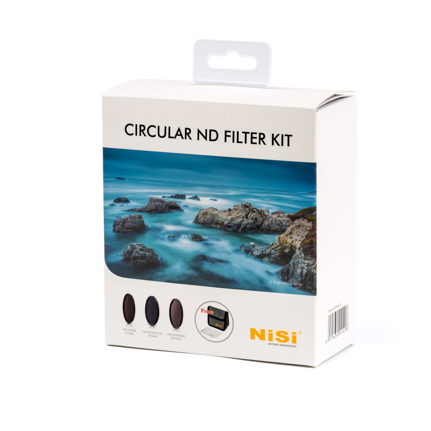 NiSi Filtro Polarizzatore Circolare 67mm - Kit Filtri ND Circolari con Custodia e Panno di Pulizia
