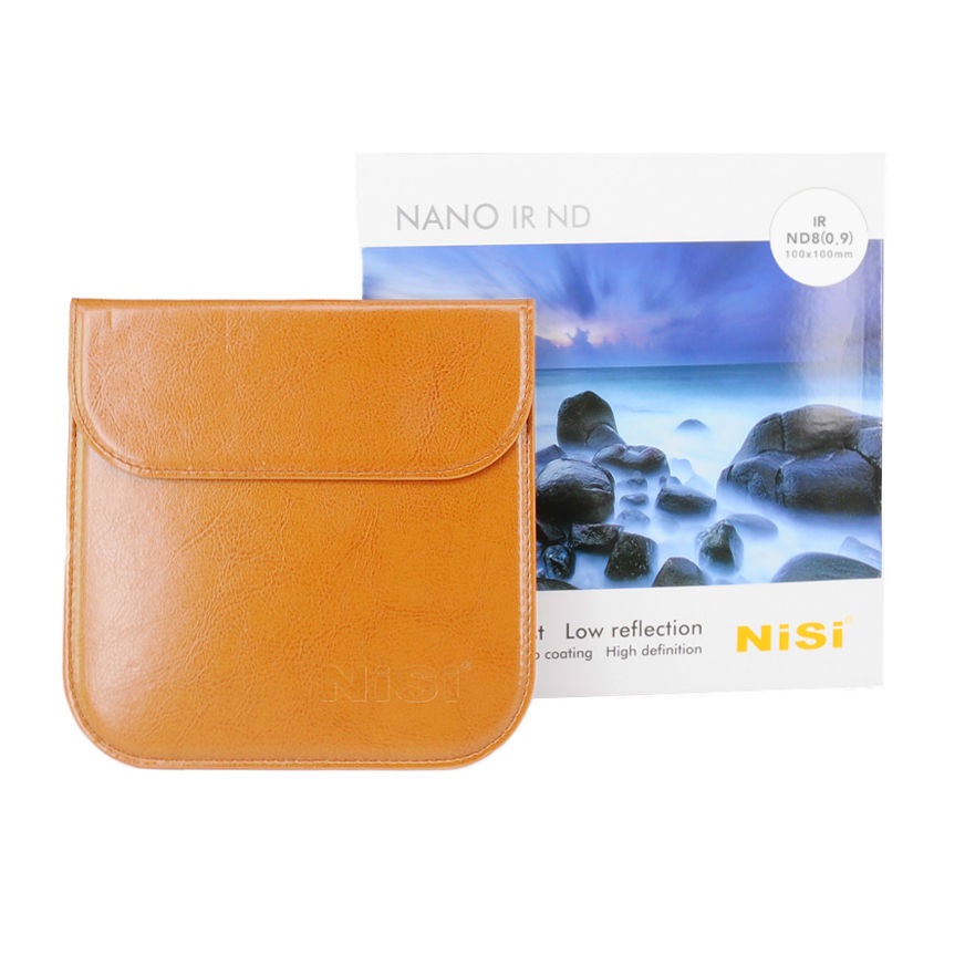 NiSi Filtro a Densità Neutra 100x100mm ND8 (0.9) - 3 Stop, Alta Definizione, Senza Vignettatura