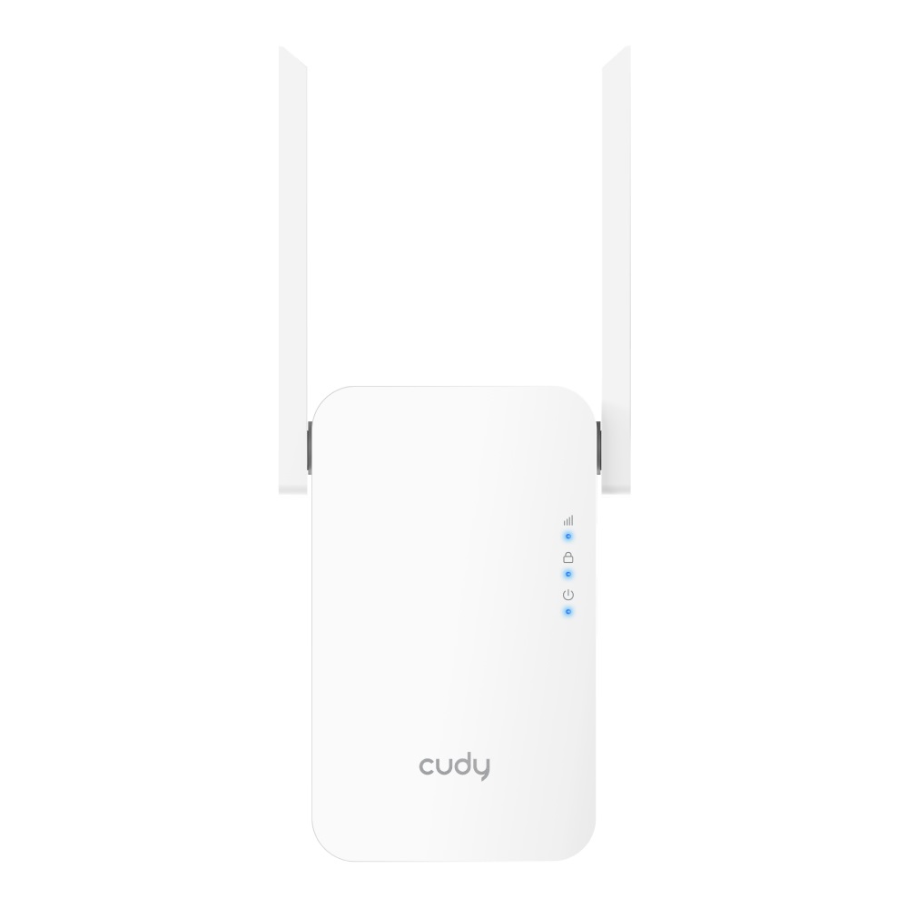 Cudy RE1200 Estensore WiFi Dual Band AC1200 - 300 Mbps su 2,4 GHz e 867 Mbps su 5 GHz, Copertura fino a 1500 piedi quadrati, Collega fino a 30 dispositivi, Modalità AP e WPS