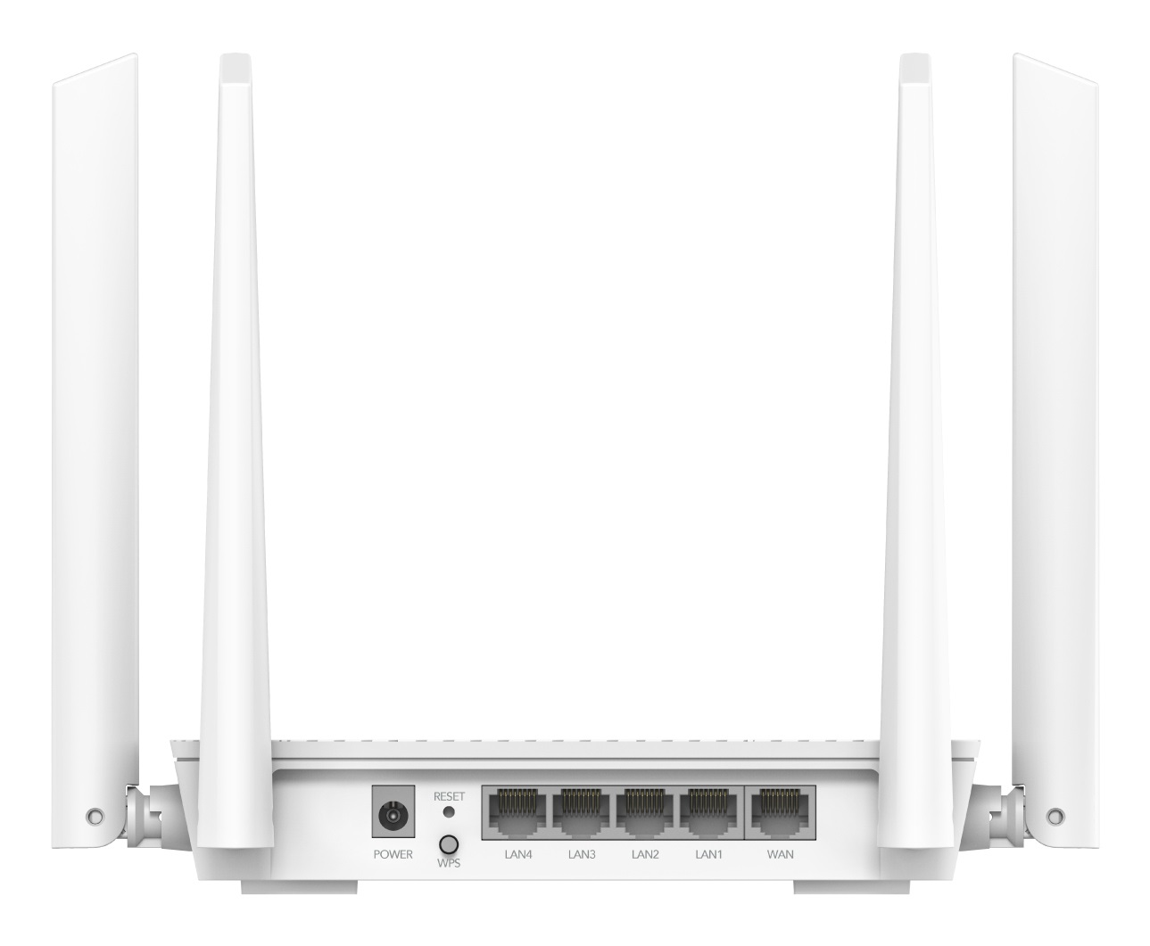 Cudy WR3000S Router Mesh Wi-Fi 6 Dual Band (2.4GHz/5GHz) con 5 Porte Gigabit Ethernet, 4 Antenne 5dBi, MU-MIMO e Funzionalità VPN - Bianco