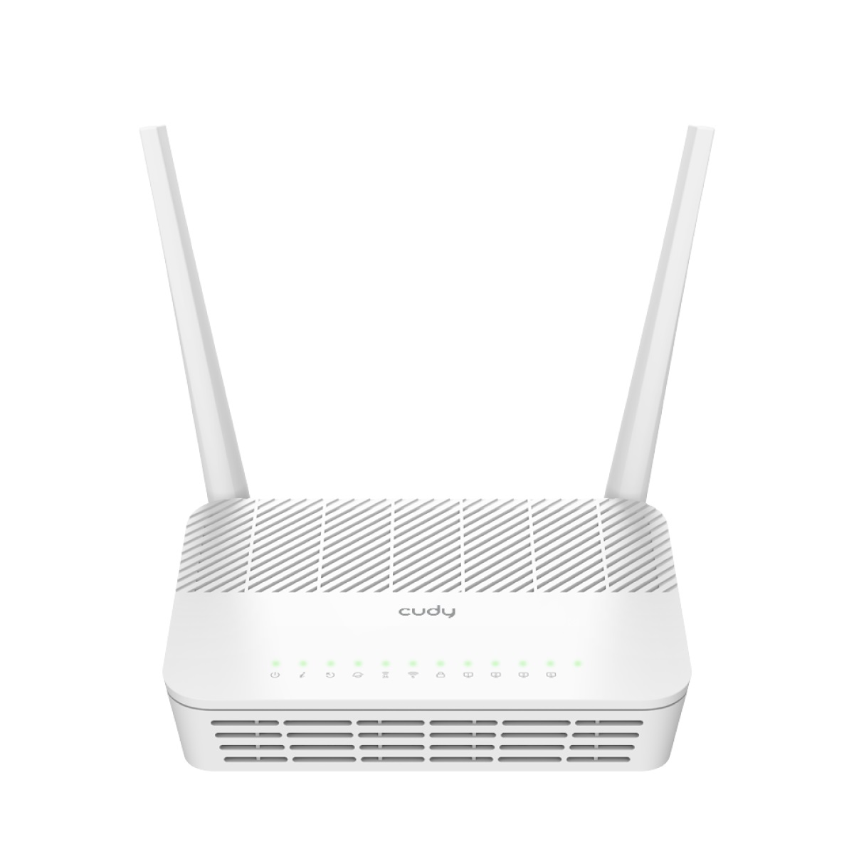 Cudy GP1200 Router Wi-Fi 5 Dual-band (2.4 GHz/5 GHz) con 4 Porte Gigabit Ethernet - Bianco