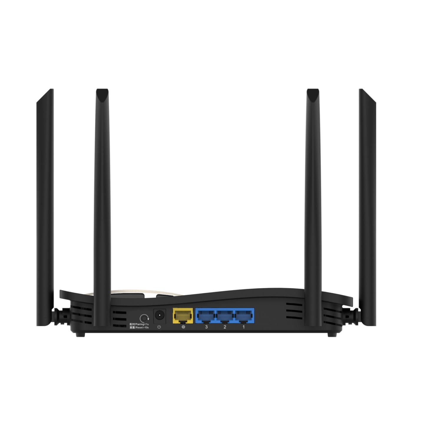 Ruijie Networks RG-EW1200G PRO router wireless Gigabit Ethernet Dual-band (2.4 GHz/5 GHz) Nero