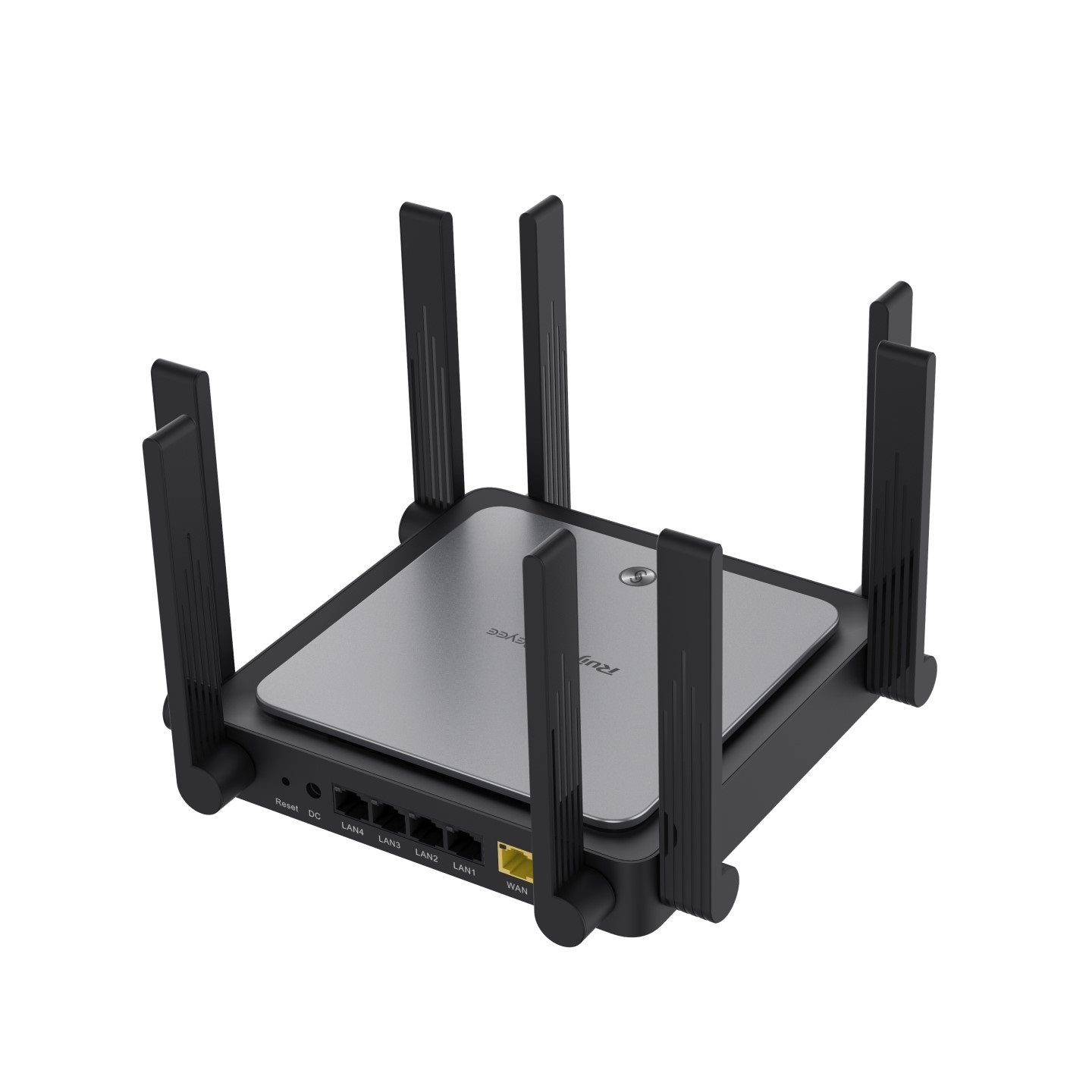 Ruijie RG-EW3200GX PRO Router Wireless Wi-Fi 6 Dual-band 3200 Mbps con 5xGbE - Nero