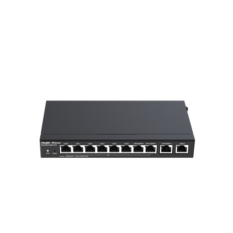 Ruijie Networks Router cablato 5-port Gigabit con PoE, 1 WAN e 3 LAN/WAN, 1.5 Gbps throughput, gestione remota cloud