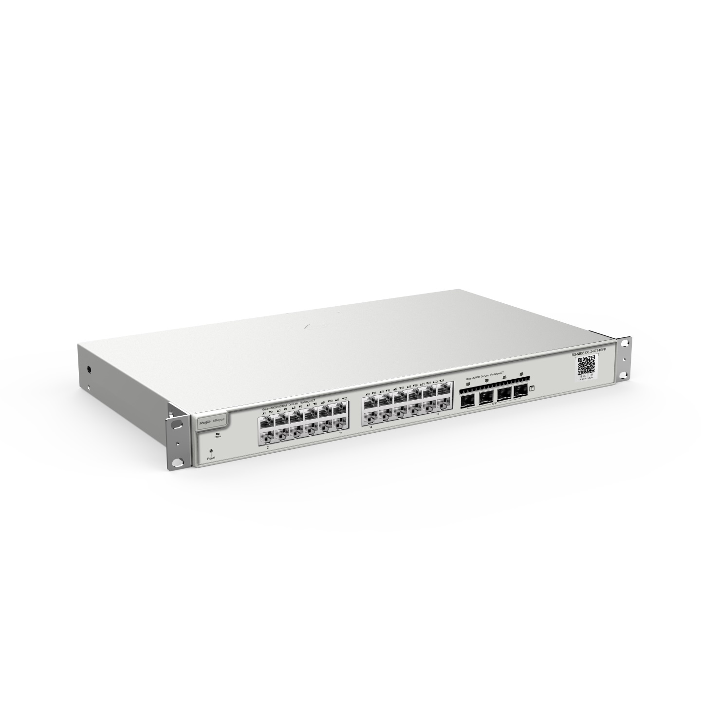 Ruijie Networks RG-NBS5100-24GT4SFP-P Switch di Rete Gestito L3 Gigabit Ethernet 24 Porte Nero
