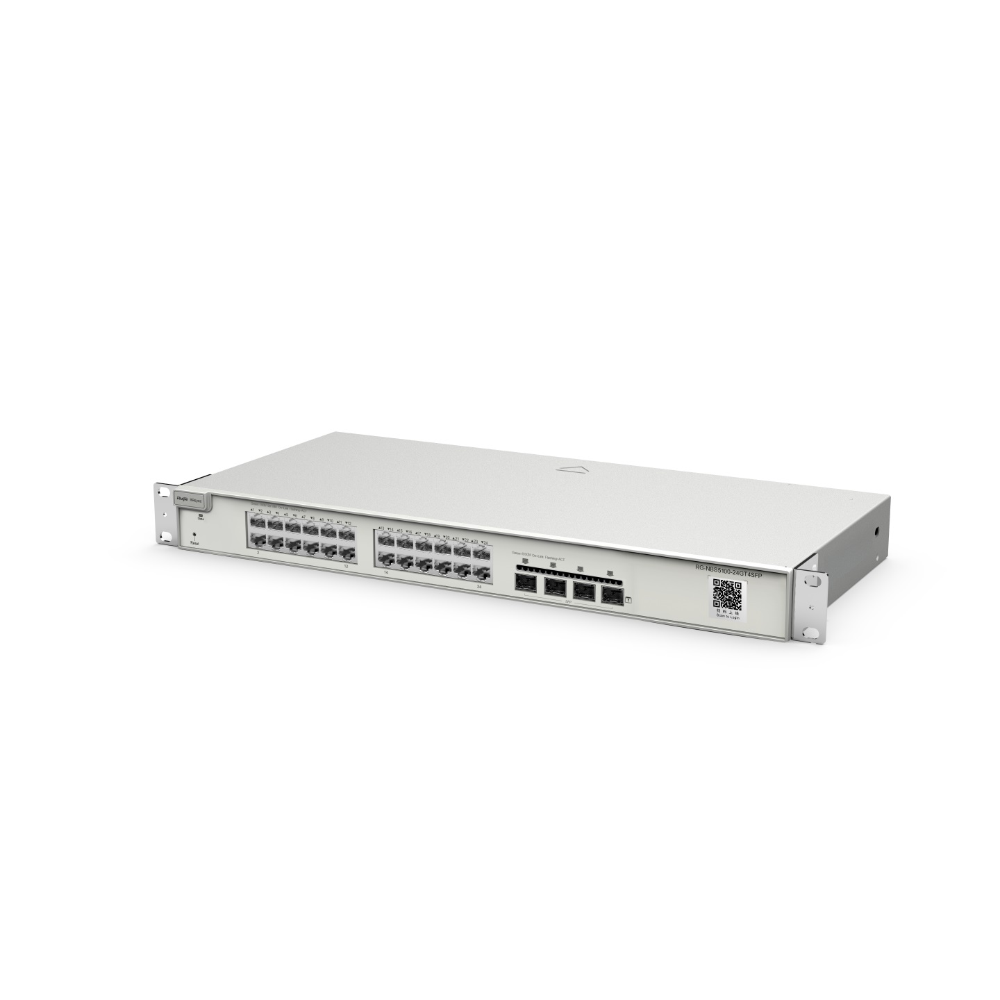 Ruijie Networks RG-NBS5100-24GT4SFP-P Switch di Rete Gestito L3 Gigabit Ethernet 24 Porte Nero