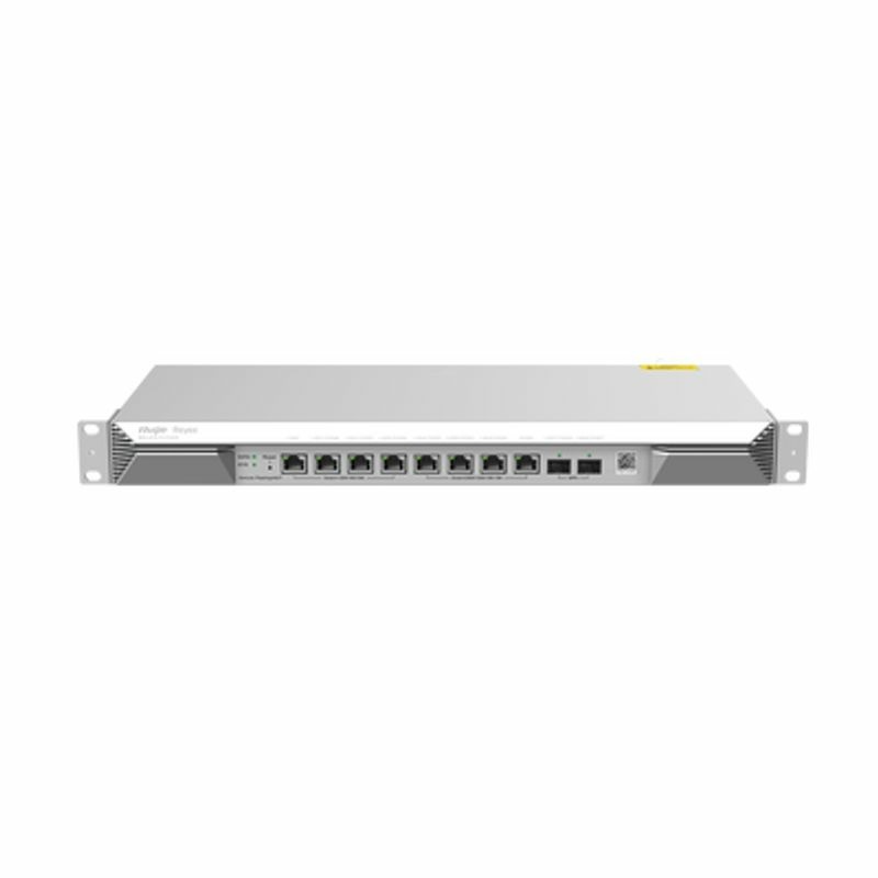 Ruijie Networks RG-EG1510XS - Router cablato Rack-mountable con 10 porte, 2.5G WAN, 1G LAN, supporto fino a 1500 connessioni e 4 Gbps di throughput