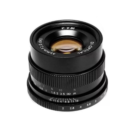 7Artisans 35mm f/2.0 Obiettivo Grandangolare per Fotocamera Sony E - Manual Focus, Full Frame e APS-C, Garanzia Ufficiale