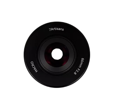 7Artisans 60mm f/2.8 Obiettivo Macro per Fotocamera Fuji FX - Nero