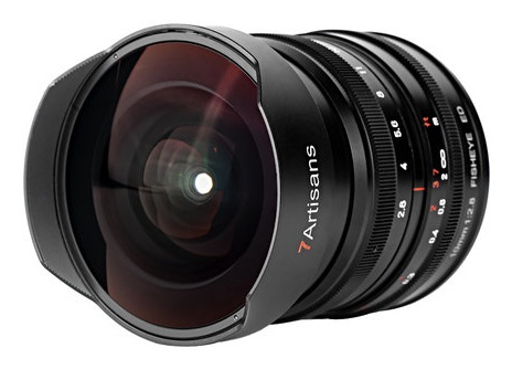 7Artisans 10mm f/2.8 Obiettivo Ultra Grandangolare/Fisheye per Canon RF - Angolo di Visione 178º, Garanzia 5 Anni
