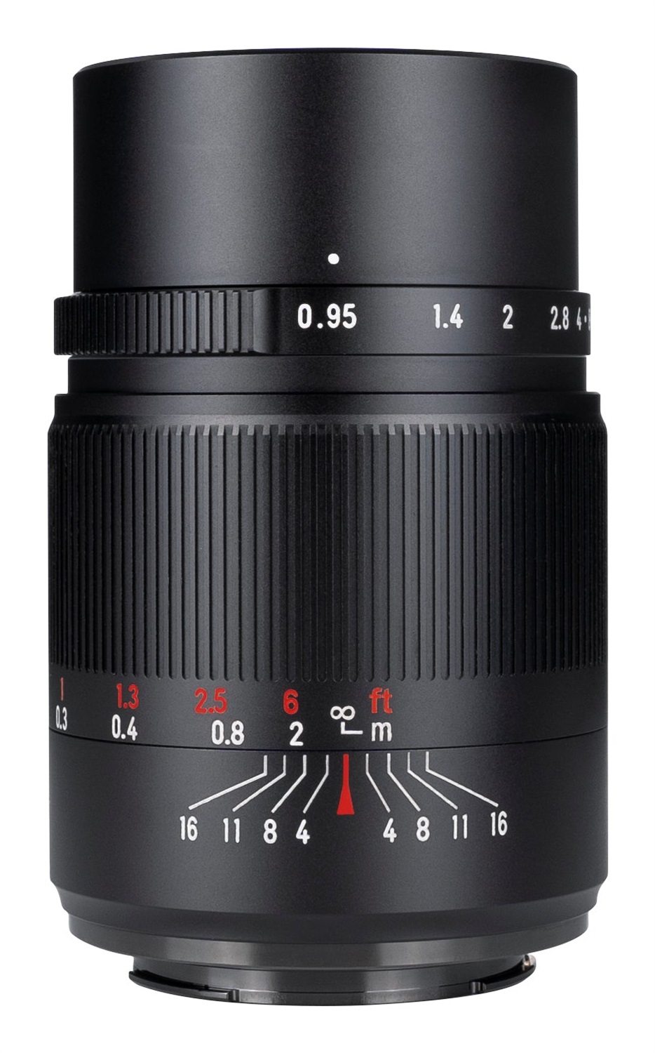 7Artisans Obiettivo 25mm f/0.95 per Sony E-Mount - APS-C, Nero, con copriobiettivi e garanzia di 1 anno