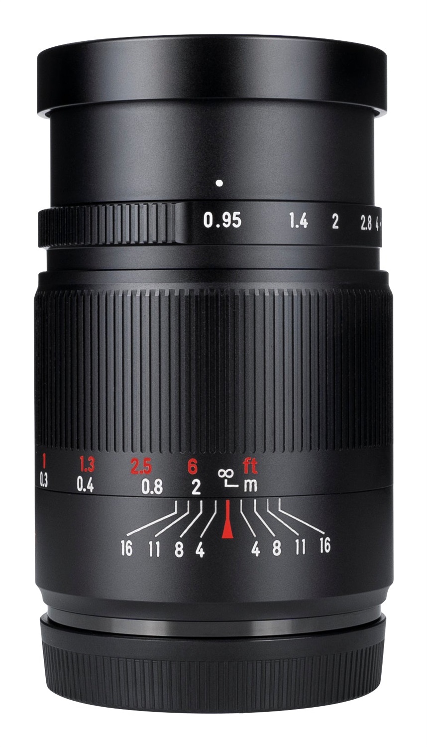 7Artisans Obiettivo 25mm f/0.95 per Sony E-Mount - APS-C, Nero, con copriobiettivi e garanzia di 1 anno
