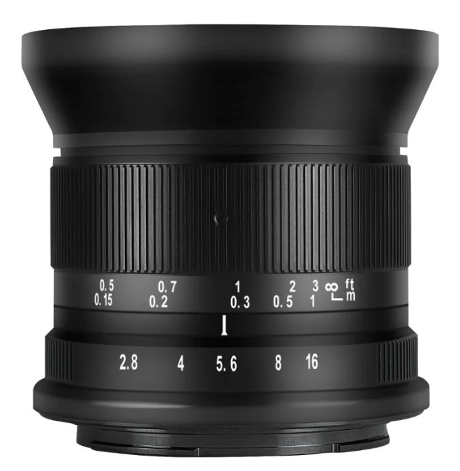 7artisans Obiettivo Grandangolare 12mm F2.8 II per Fuji X con Distanza di Messa a Fuoco di 15 cm