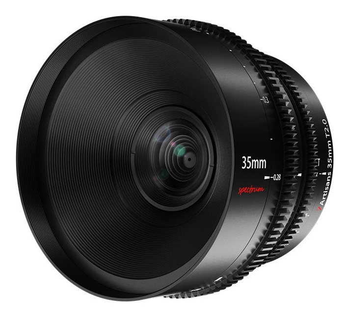 7Artisans Obiettivo Cine 35mm T2.0 per Sony E-Mount - Full Frame, Apertura Massima T2.0, Ottimizzato per Scarsa Illuminazione
