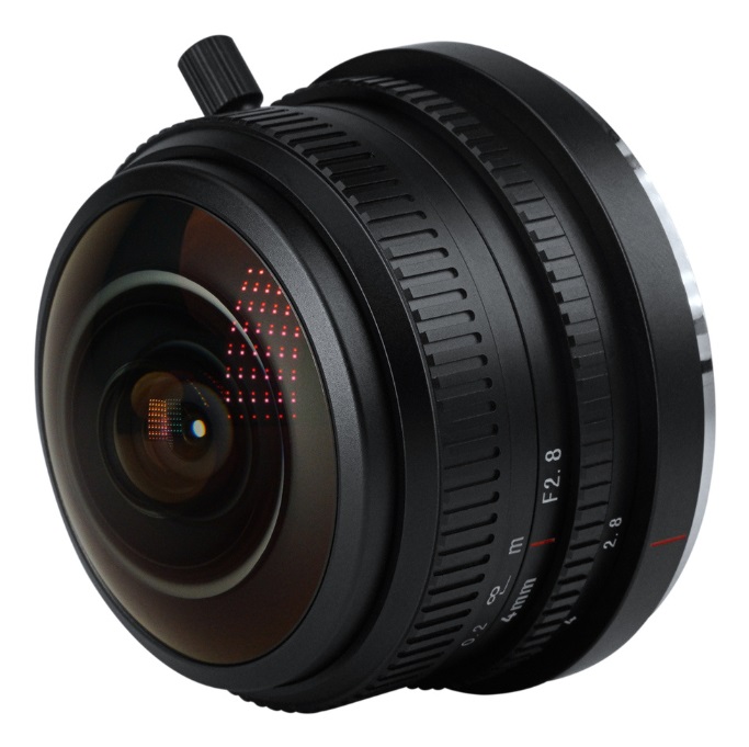 7artisans Obiettivo Mirrorless 4mm F2.8 Fish-Eye per Sony E-Mount