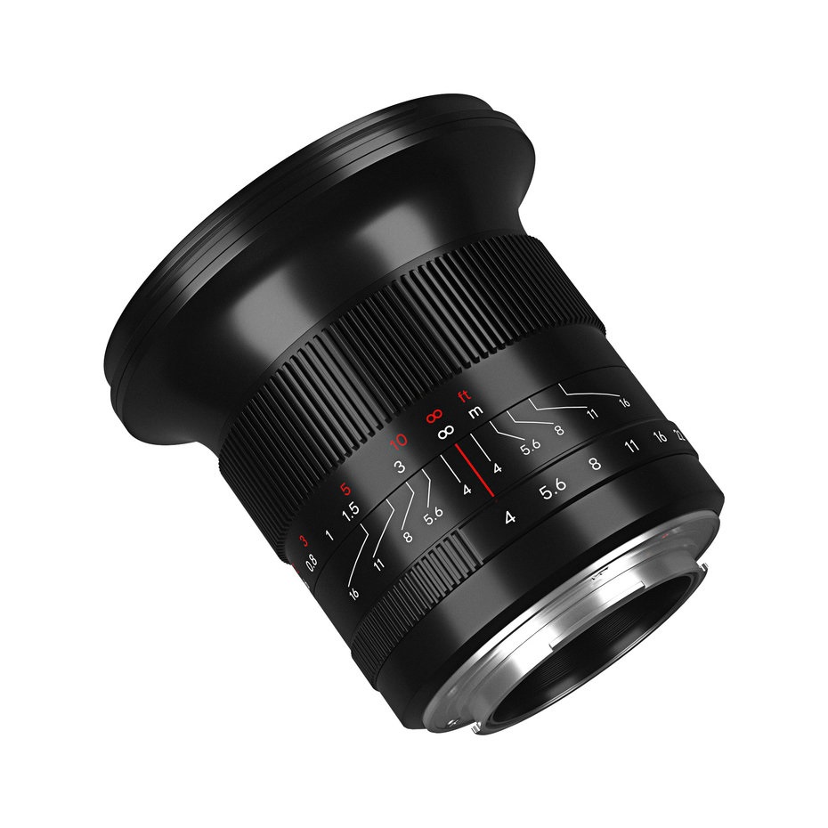 7Artisans 15mm f/4 Obiettivo a Fuoco Fisso Manuale Full Frame per Nikon Z-Mount - Angolo di Campo 110,4°