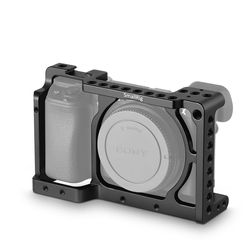 SmallRig 1661 Gabbia per Sony A6000, A6300, A6500 e Nex 7 - Protezione e Montaggio Accessori