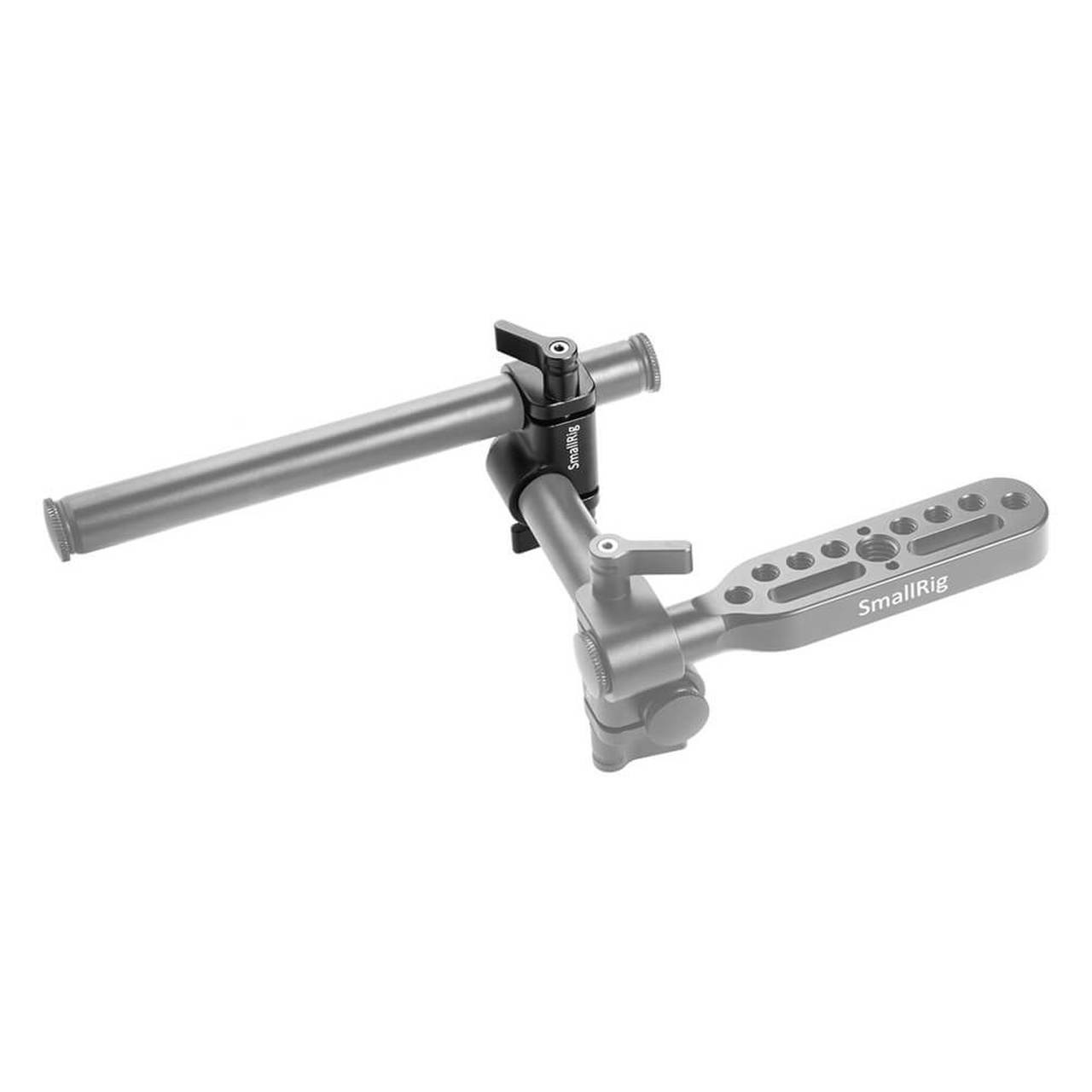 SmallRig 2069 Morsetto per Asta a 90 Gradi da 15 mm - Compatibile con più Dispositivi, Design Unico