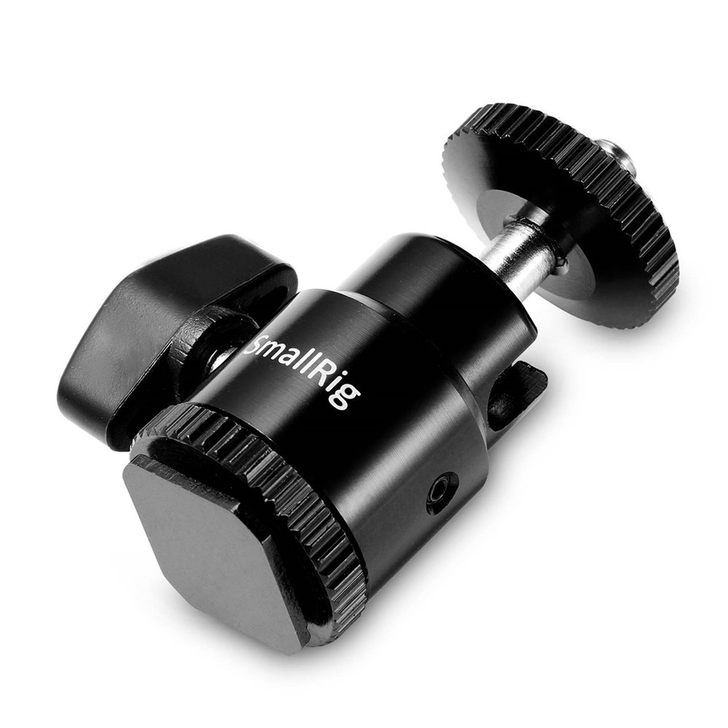 SmallRig Adattatore 6,35 mm a Scarpa Fredda con Attacco a Slitta Calda e Vite da 1/4
