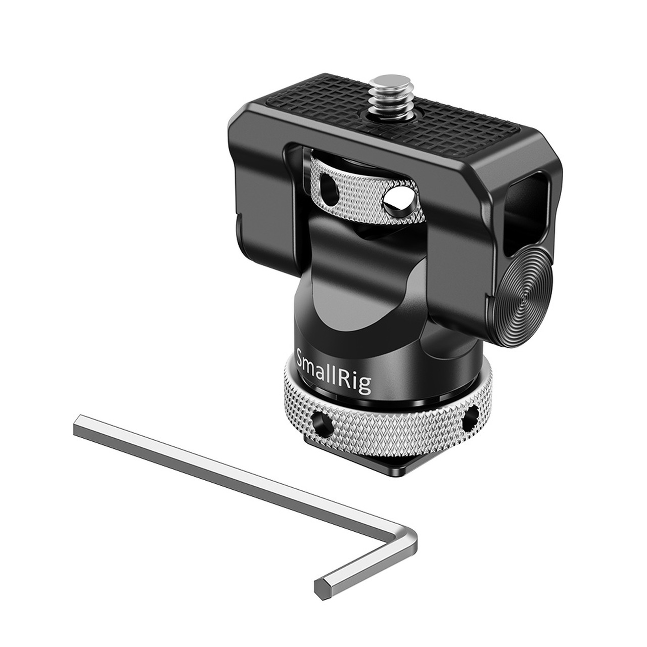 SmallRig Supporto per Monitor Pivotante e Inclinabile con Adattatore di Cold Shoe - Modello BSE2346