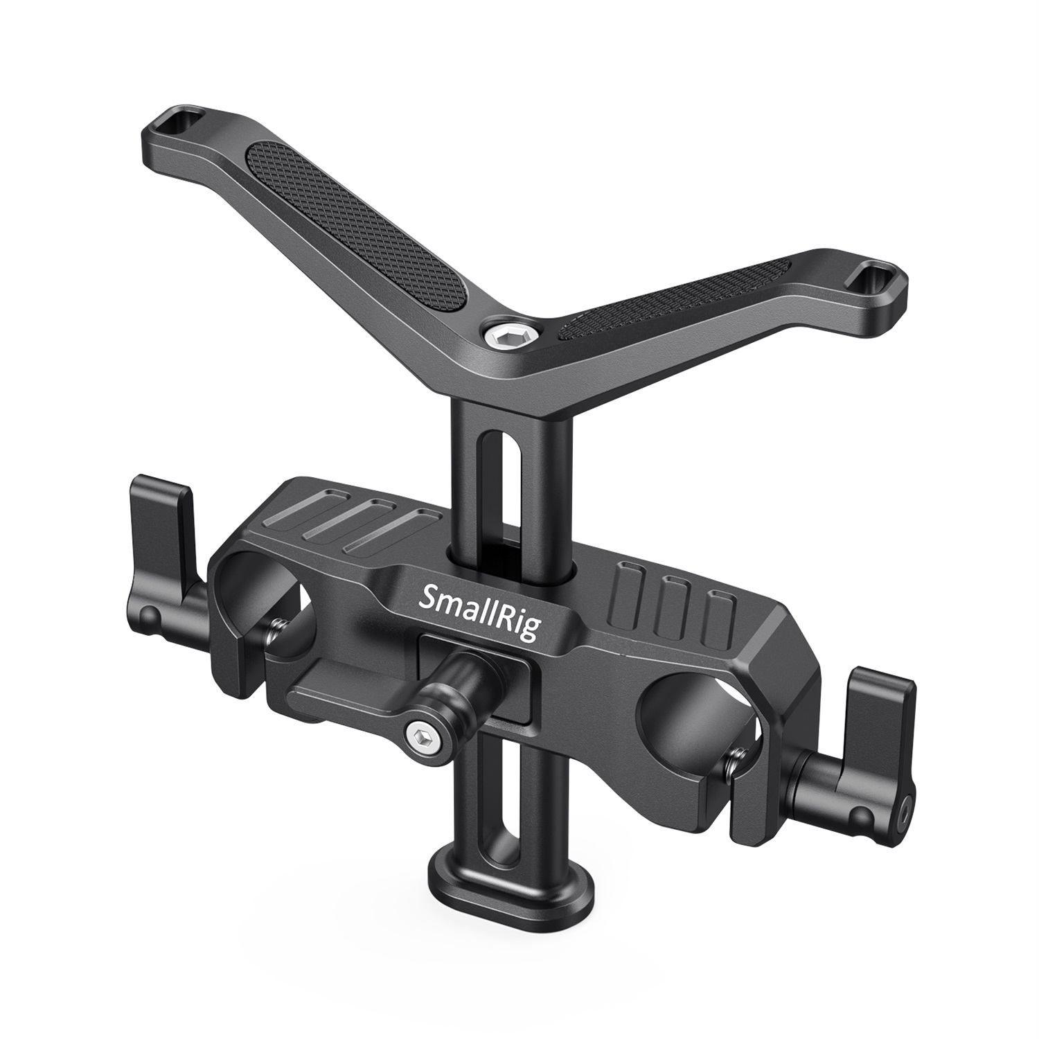 SmallRig BSL2681 Supporto Universale per Obiettivo con Clamp per Aste LWS da 15 mm