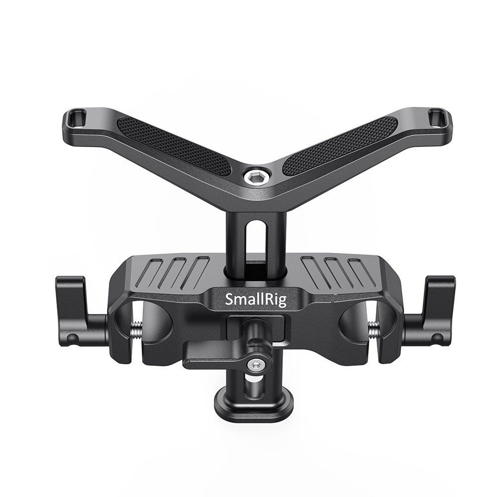 SmallRig BSL2681 Supporto Universale per Obiettivo con Clamp per Aste LWS da 15 mm