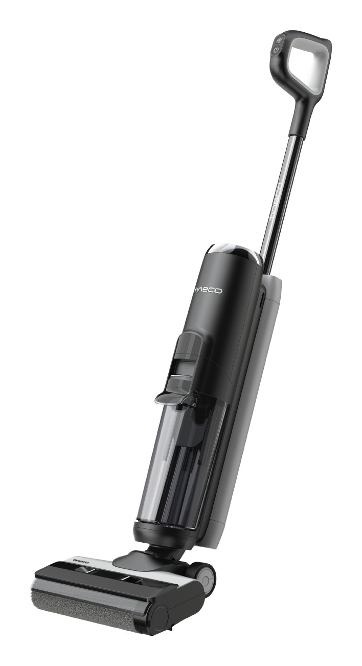 Tineco Floor One S5 Aspirapolvere Senza Fili Intelligente Wet Dry 2 in 1 con Tecnologia iLoop, Doppio Serbatoio e Display LED per Pavimenti Duri e Peli di Animali