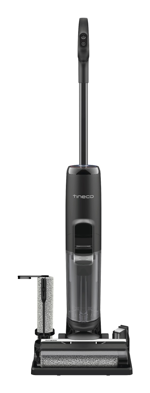 Tineco Floor One S5 Aspirapolvere Senza Fili Intelligente Wet Dry 2 in 1 con Tecnologia iLoop, Doppio Serbatoio e Display LED per Pavimenti Duri e Peli di Animali