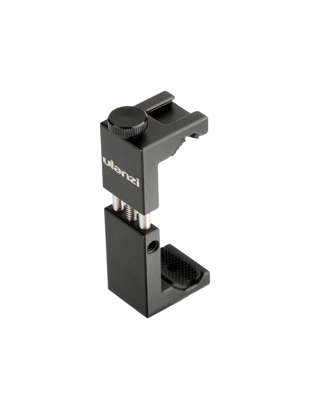 Ulanzi ST-02S Treppiede Universale per Smartphone con Supporto a Scarpa Fredda in Metallo - Compatibile con Tutti i Telefoni, Filmare Verticalmente