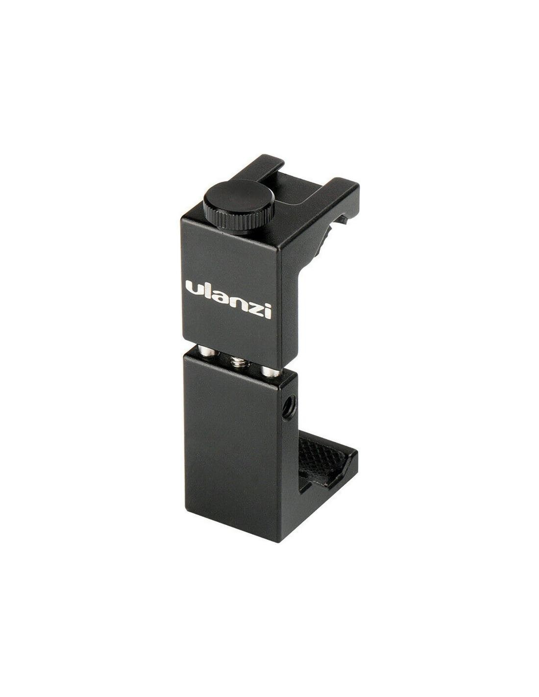 Ulanzi ST-02S Treppiede Universale per Smartphone con Supporto a Scarpa Fredda in Metallo - Compatibile con Tutti i Telefoni, Filmare Verticalmente
