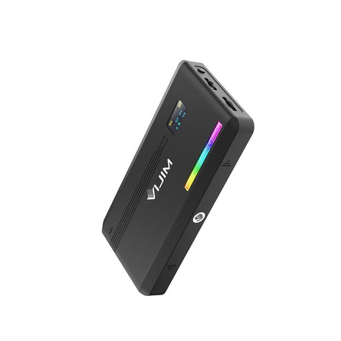 Ulanzi VIJIM VL196 - Lampada LED RGB Multicolore per Fotocamera e Smartphone con Temperatura Colore Regolabile e Batteria da 3000 mAh