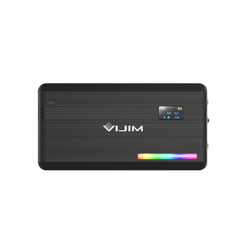 Ulanzi VIJIM VL196 - Lampada LED RGB Multicolore per Fotocamera e Smartphone con Temperatura Colore Regolabile e Batteria da 3000 mAh