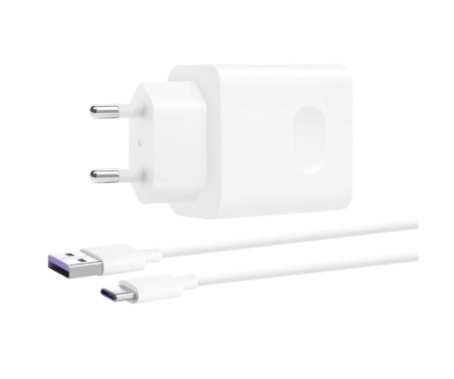 HUAWEI CP404 Caricabatterie SuperCharge da Muro Universale 22,5W Bianco con Cavo USB-C