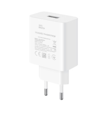 HUAWEI CP404 Caricabatterie SuperCharge da Muro Universale 22,5W Bianco con Cavo USB-C