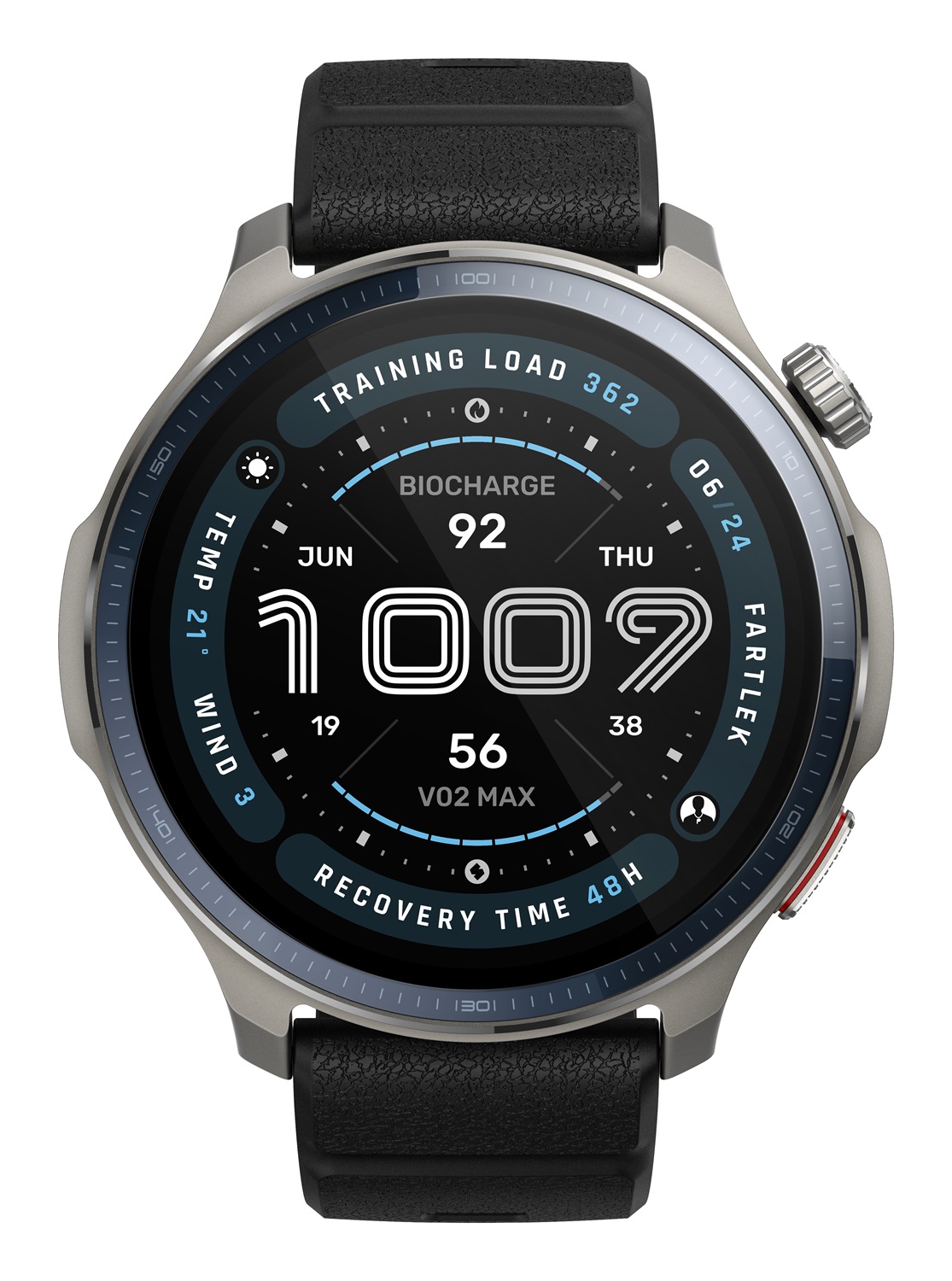Amazfit Balance 2 Smartwatch Nero 1.5