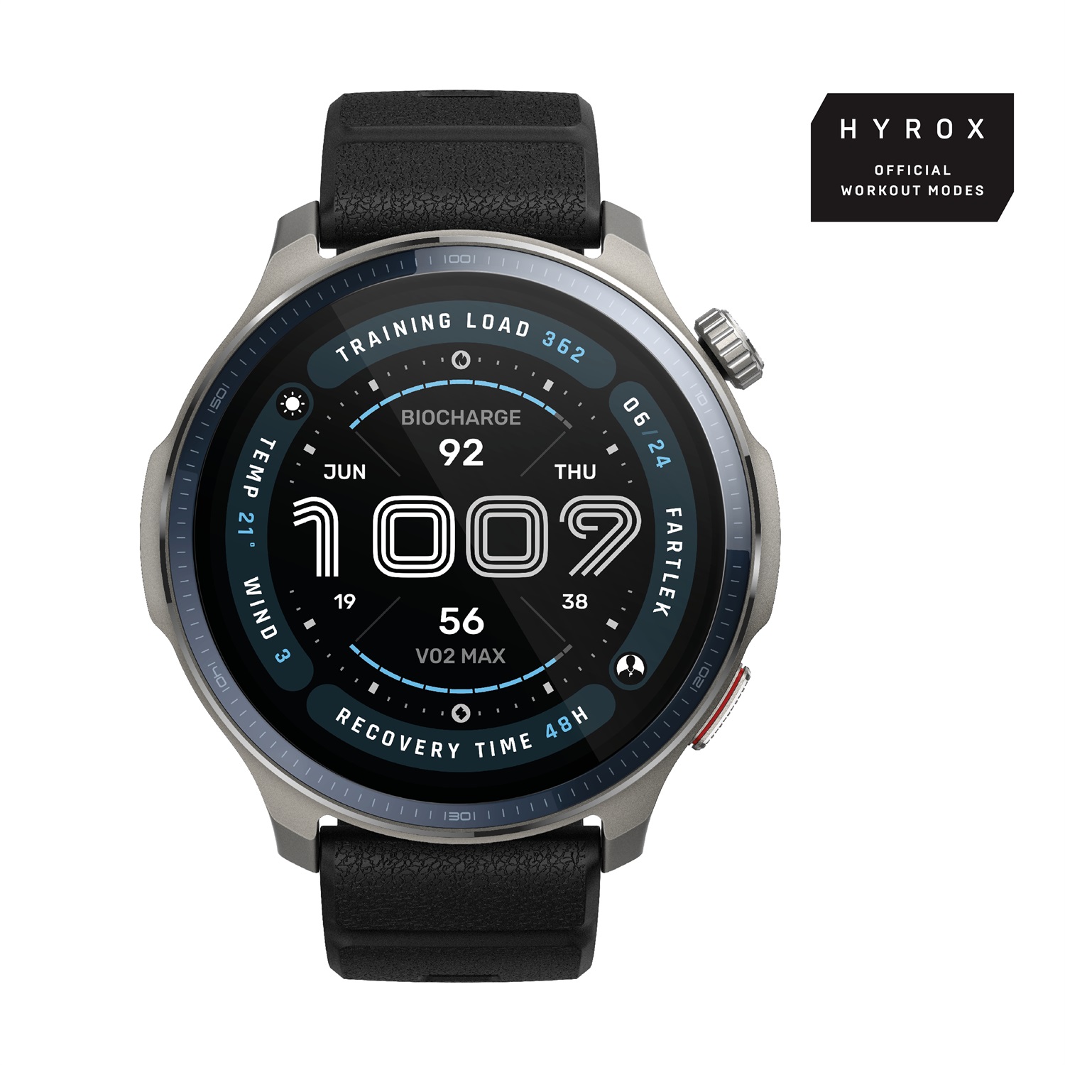 Amazfit Balance 2 Smartwatch Nero 1.5