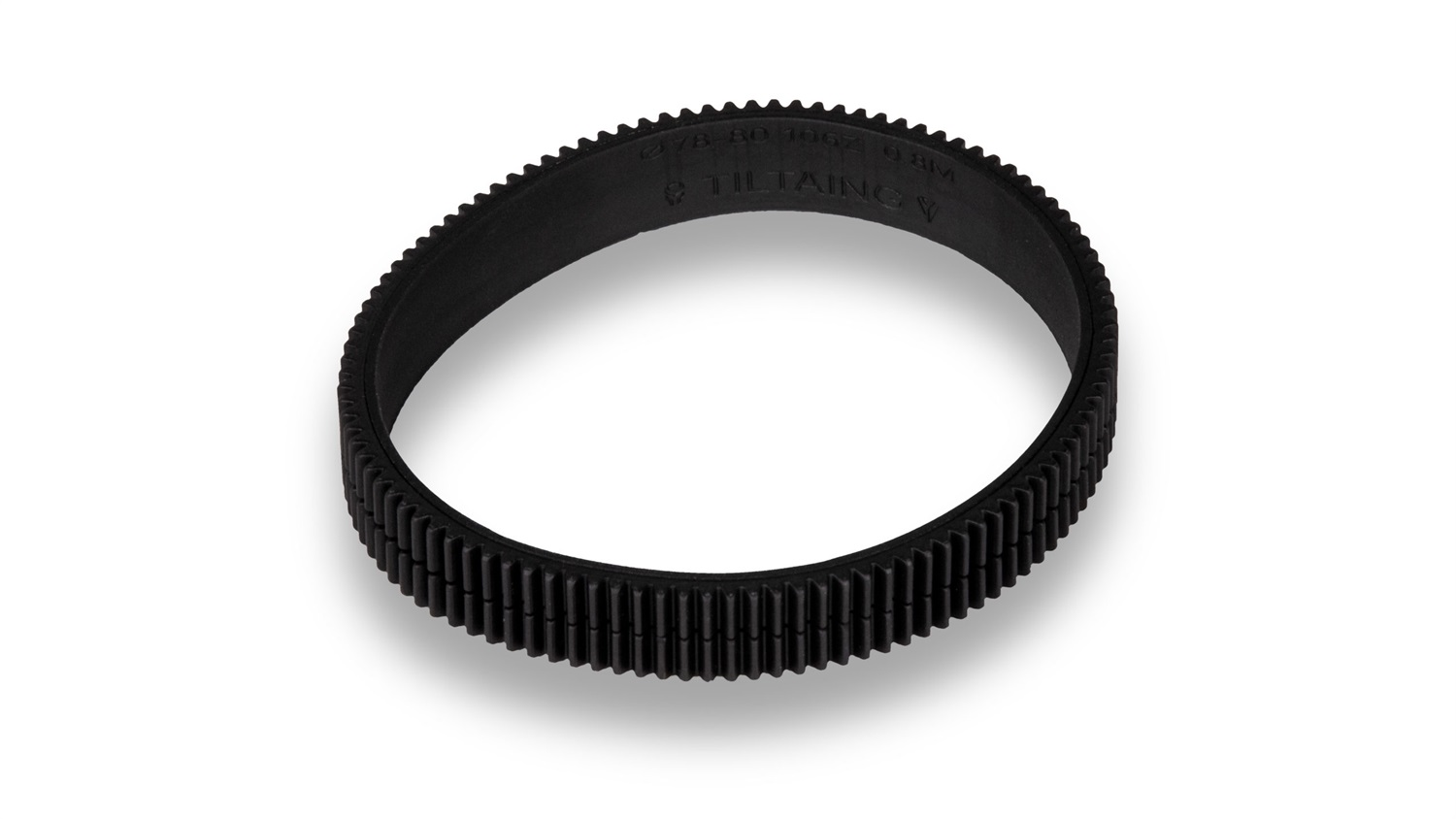 Tilta Anello di Messa a Fuoco Senza Cuciture per Obiettivi da 78-80 mm - Compatibile con Mini Follow Focus Nucleus Nano DSLR - 0.8 Mod Standard Gear