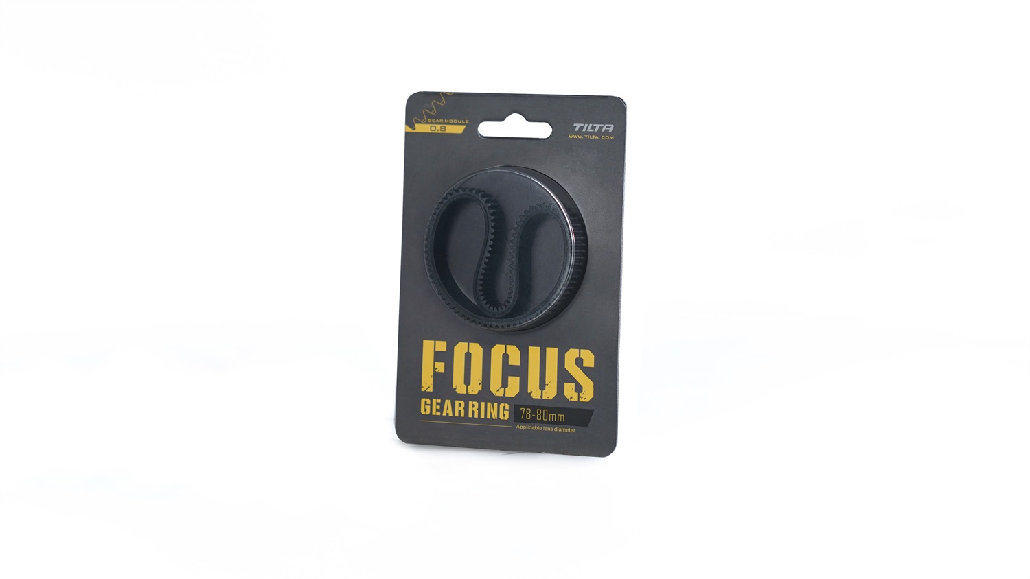 Tilta Anello di Messa a Fuoco Senza Cuciture per Obiettivi da 78-80 mm - Compatibile con Mini Follow Focus Nucleus Nano DSLR - 0.8 Mod Standard Gear