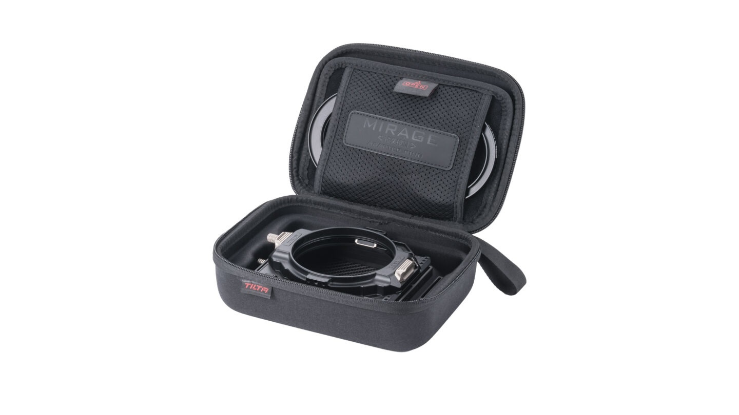 TILTA Mirage Matte Box MB-T16 - Filtro circolare 95 mm, anello adattatore per obiettivi 67/72/77/82 mm, compatibile con fotocamere reflex digitali mirrorless