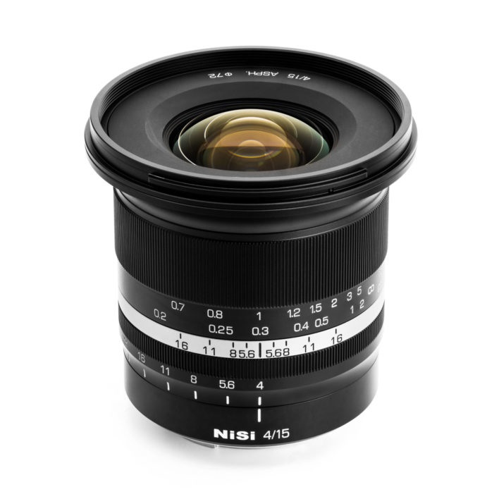 NiSi MF 15mm F/4.0 ASPH Obiettivo Grandangolare Ultra Wide per Fotocamera Sony FE ed E-mount