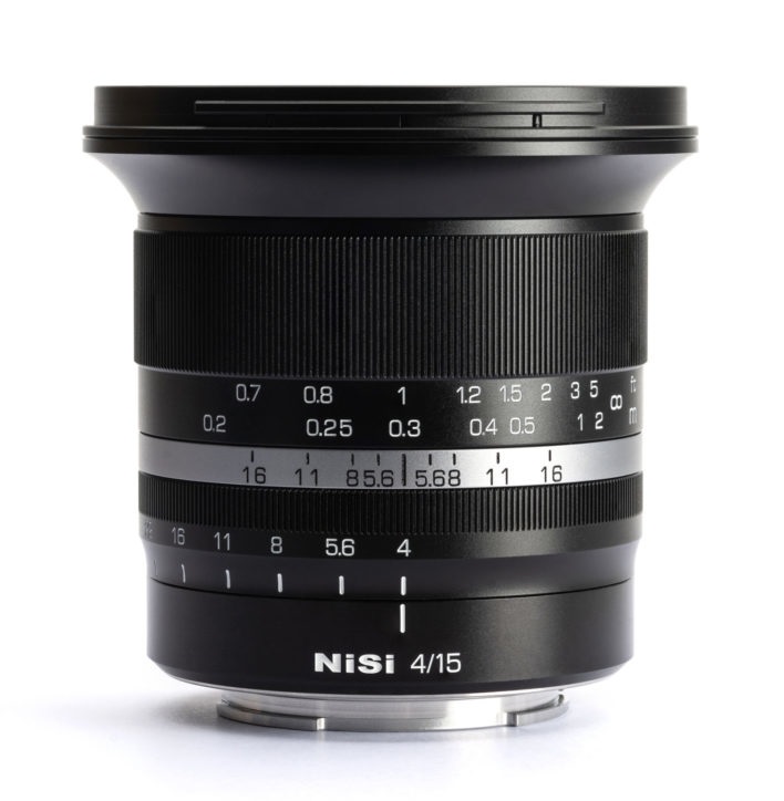 NiSi MF 15mm F/4.0 ASPH Obiettivo Grandangolare Ultra Wide per Fotocamera Sony FE ed E-mount