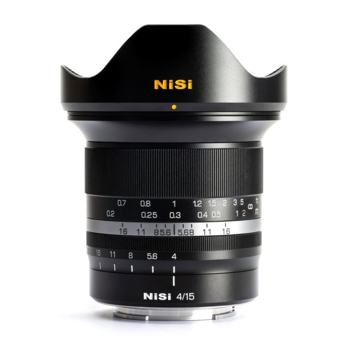 NiSi MF 15mm F/4.0 ASPH Obiettivo Grandangolare Ultra Wide per Fotocamera Sony FE ed E-mount