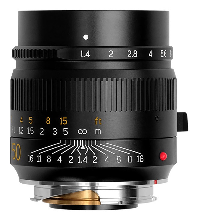 TTartisan Obiettivo 50 mm F/1.4 ASPH per Leica M - Full Frame, Design Asferico