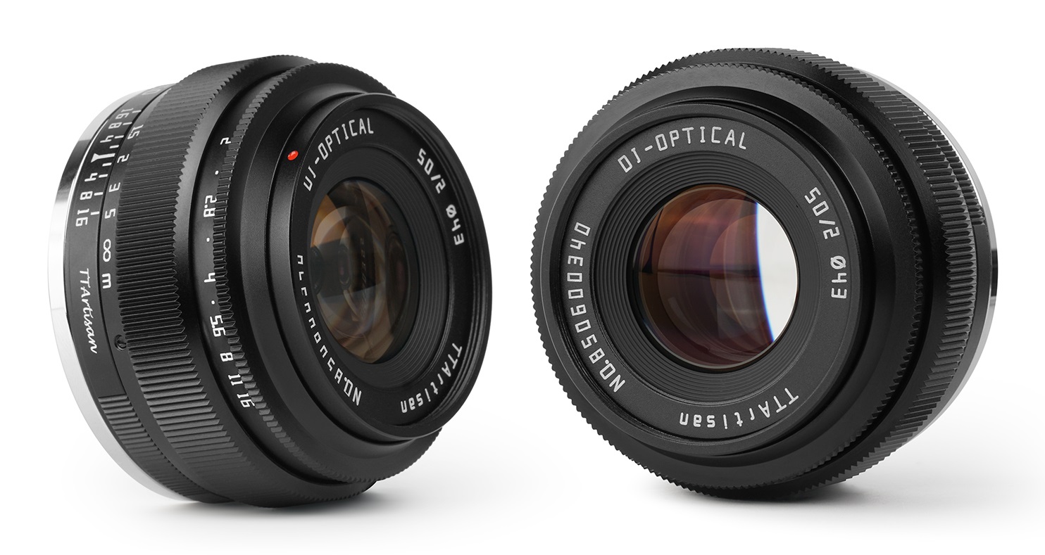 TTArtisan 50mm F2 Obiettivo per Fotocamere Mirrorless Sony E-Mount - Apertura F2, Compatibile con A7, A7II, A7R, A7S, A9 e APS-C