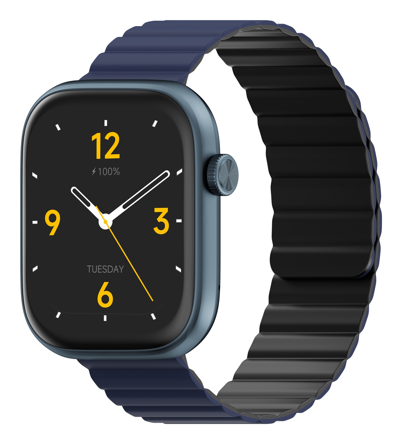 IMIKI Smartwatch Frame Lite - Orologio Sportivo Blu/Nero, Display IPS 1.96