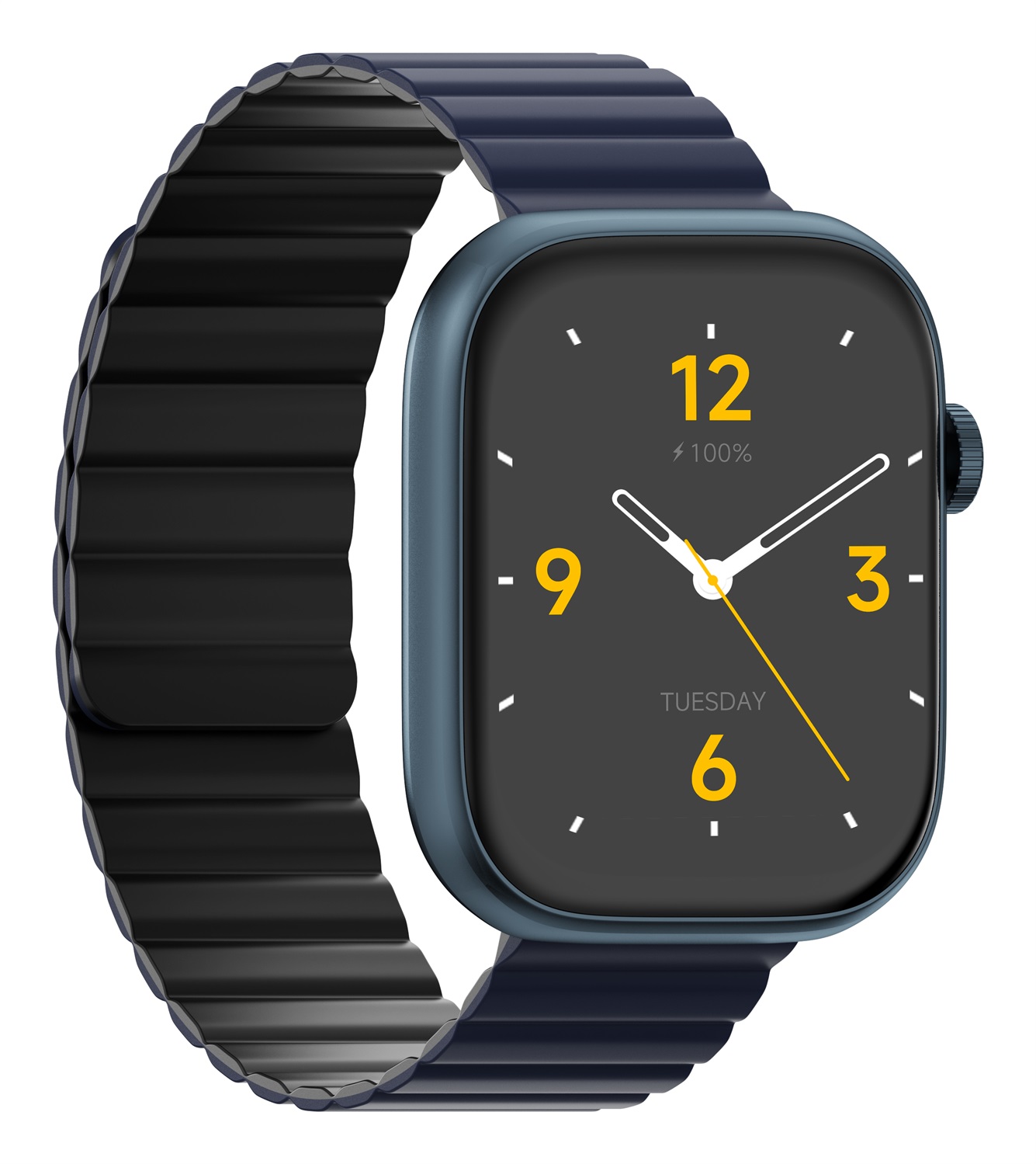 IMIKI Smartwatch Frame Lite - Orologio Sportivo Blu/Nero, Display IPS 1.96